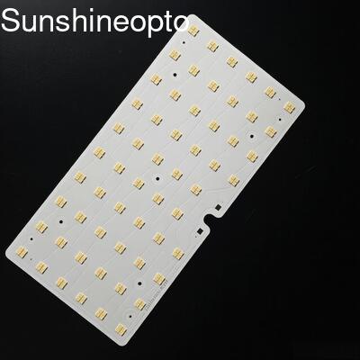 232個の3030 SMD LED街路灯モジュール、115x150度のビーム角と光学グレードのPCレンズ付き