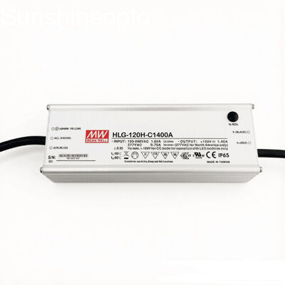 防水 120W ミーンウェル ドライバー 常流 LED 電源 アルミケース付き