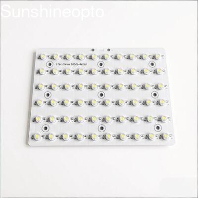 60W アルミニウム LED PCB ボード、光学 PC レンズ付き LED 道路ランプ レトロフィット キット