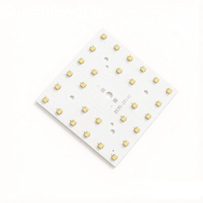 100×100mm 50W SMD3535 LED PCB ボード、光学 PC レンズ付き 道路および公共照明レトロフィットモジュール OEM メーカー