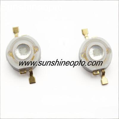 3W 緑色ハイパワー LED 520 ～ 530nm 160 ～ 180lm 舞台照明用高輝度 LED エミッタ