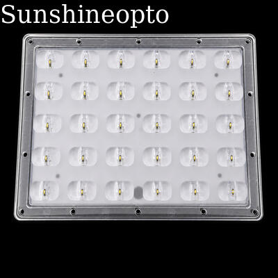 30W LED 街路灯レトロフィット キット 90×126° ビーム角 LED レンズ OEM/ODM サプライヤー