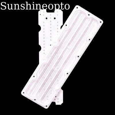 道路および産業用照明用の90×110度光学PCレンズを備えたカスタム64-in-1 3030 SMD LED PCBボード
