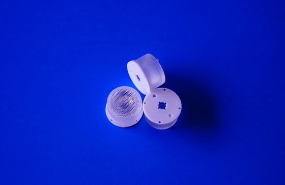 防水 45 度 ビームアングル 22mm LED コリマターレンズ PMMA 光学レンズ LEDスポットライト