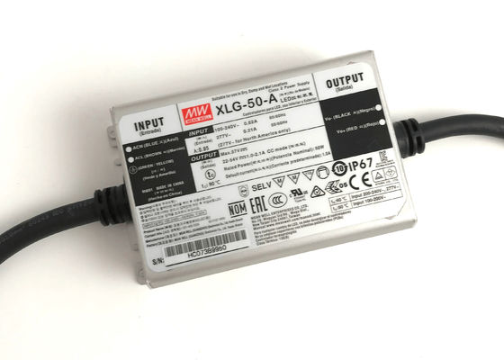 MEAN WELL XLG-50-A 50W 定電力モード LED ドライバー 1000mA 調整可能 0.53-2.1A 22-54VLED ドライバー