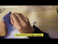 3X10 XTE 3535 50W LEDライトモジュール